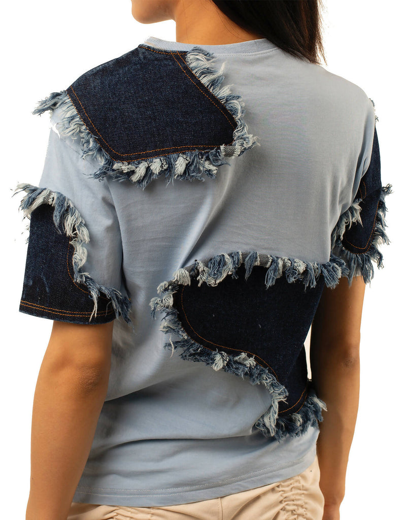 Ved Denim Mixed Tshirt