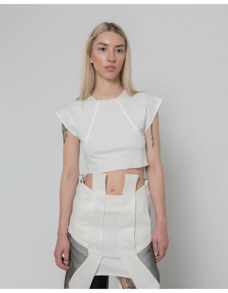 Lunar White Basic Top