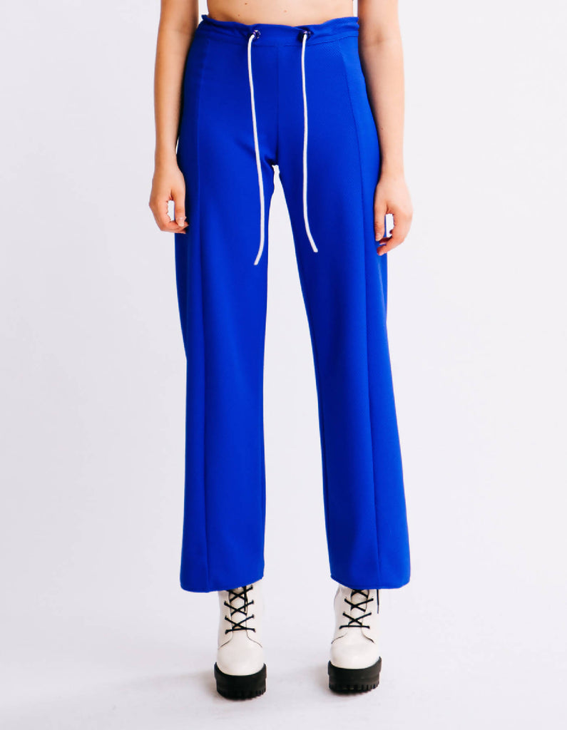 Cobalt trousers