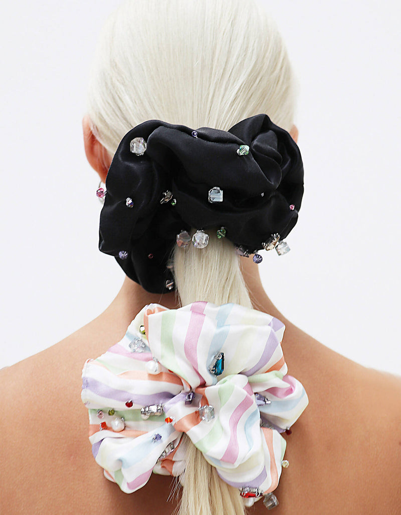 Harlow Oversized Silk Scrunchie