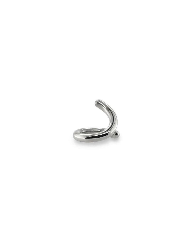 Men's open coil ring