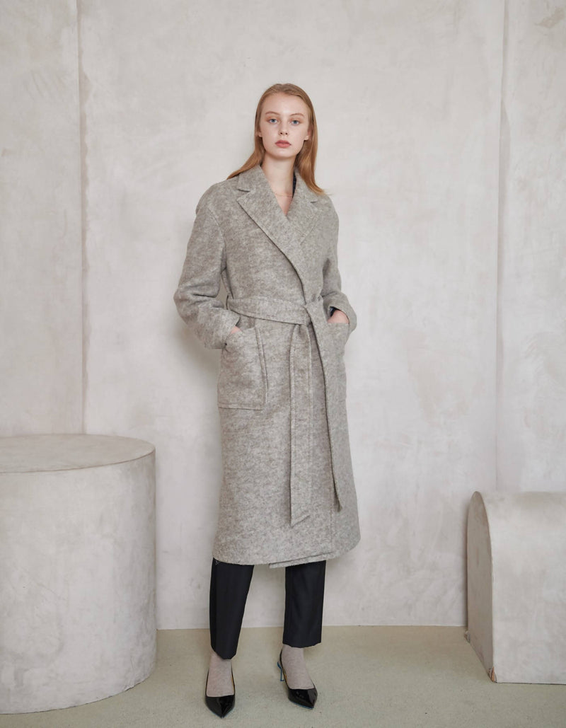 Soft Wool Ultra Light Knit Coat