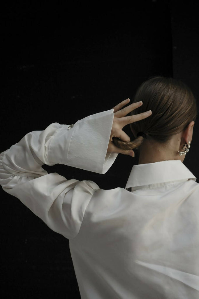 LUNA SILVER CUFFLINKS