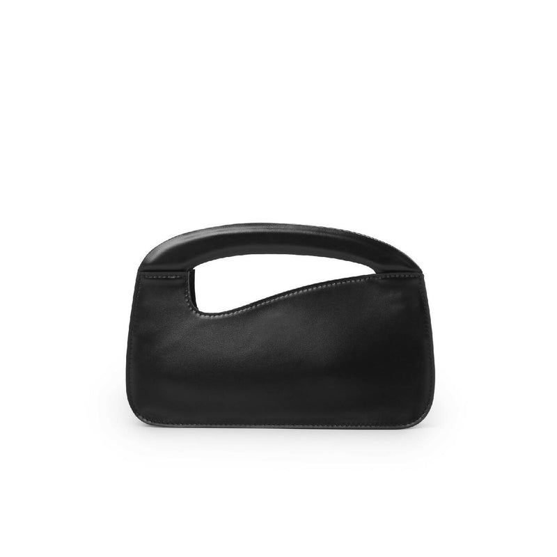 Small Curve Handbag with Leather Strap