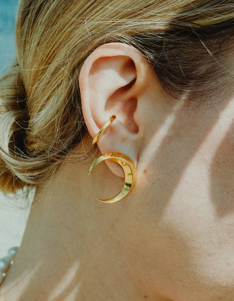 Joanna - Saffiano Leather Bar Rectangle Earrings – Luna & Loki Design