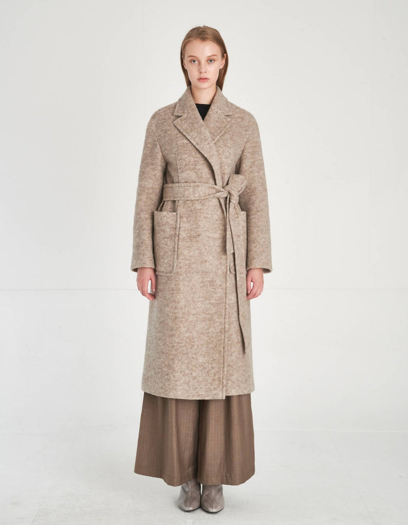 Soft Wool Ultra Light Knit Coat