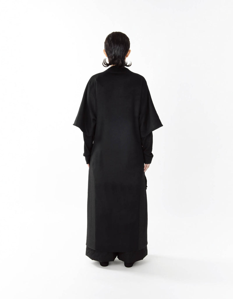 Soundwave Short Sleeve Long Coat