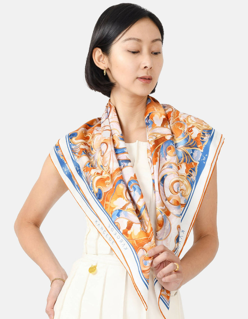 Sun Seeker Silk Scarf