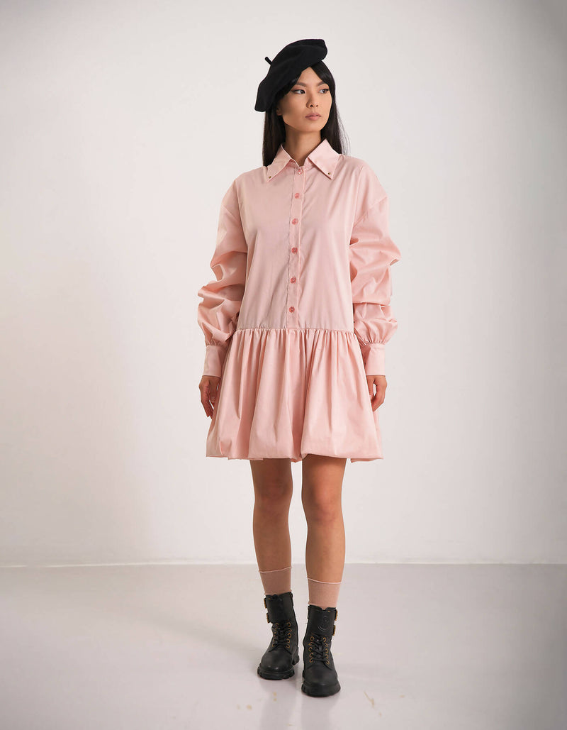 Oversized Rose Dress