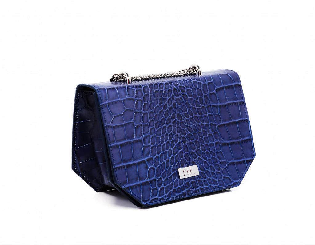 Shoulder and Crossbody Lola Bag - Blue