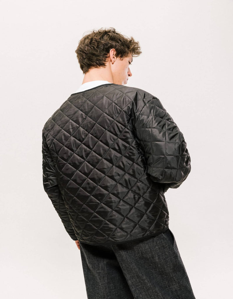 Black Quilted Jacket