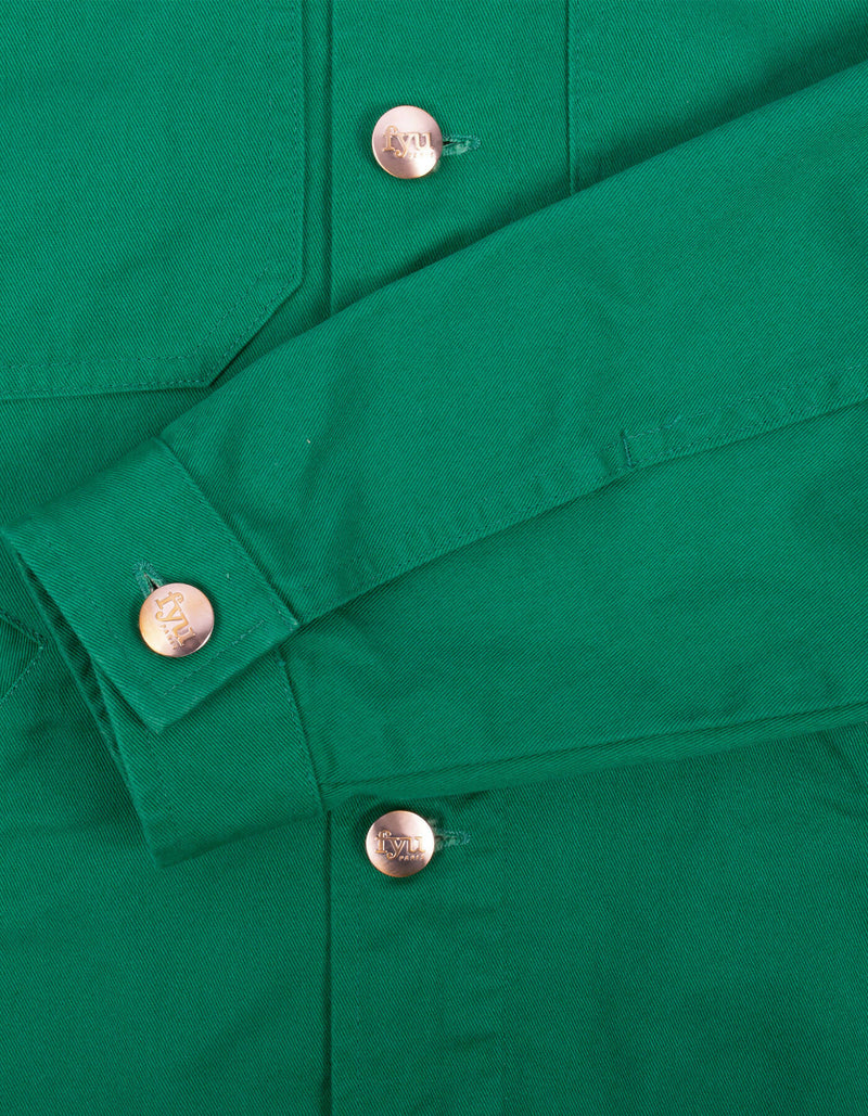 Bowie Light Twill Jacket Bright Green