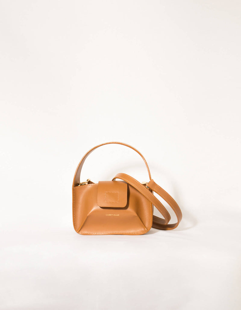 Natural Leather Mini Bag