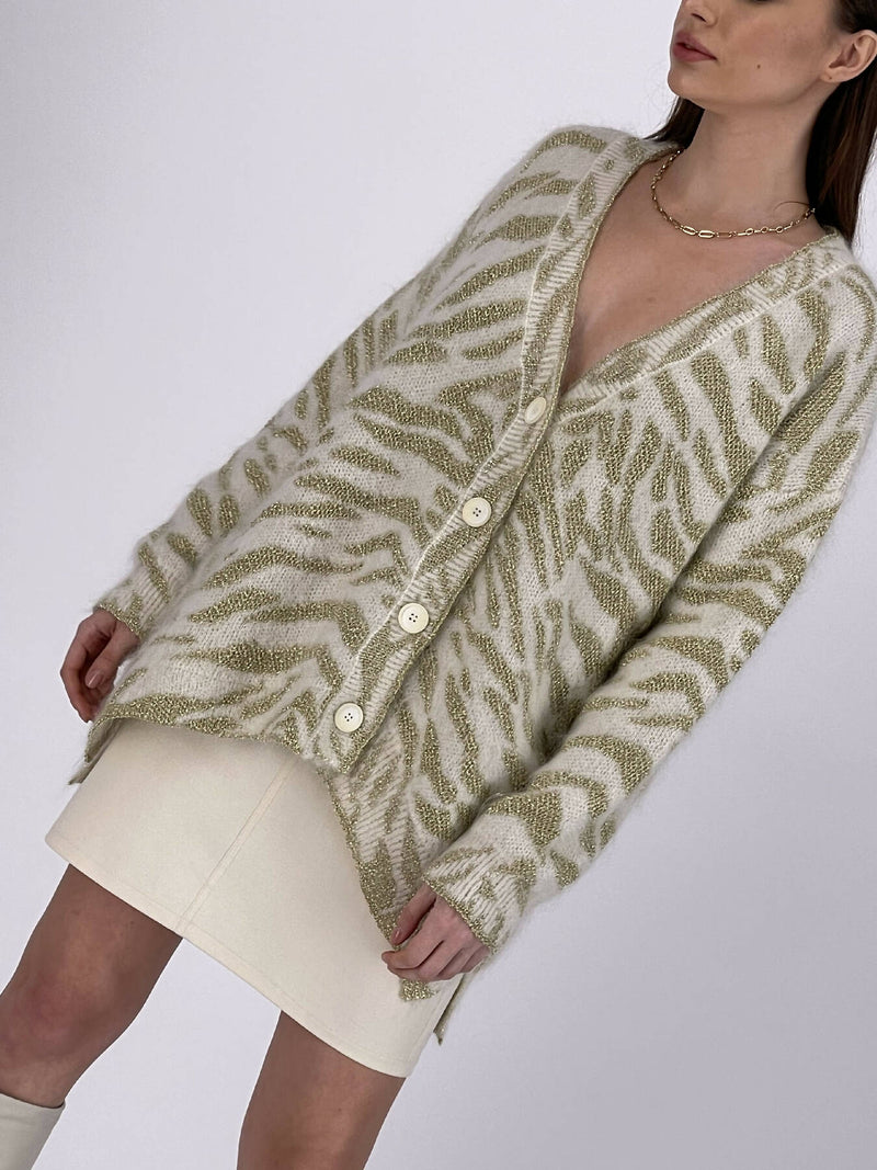 Mohair Zebra Sweater