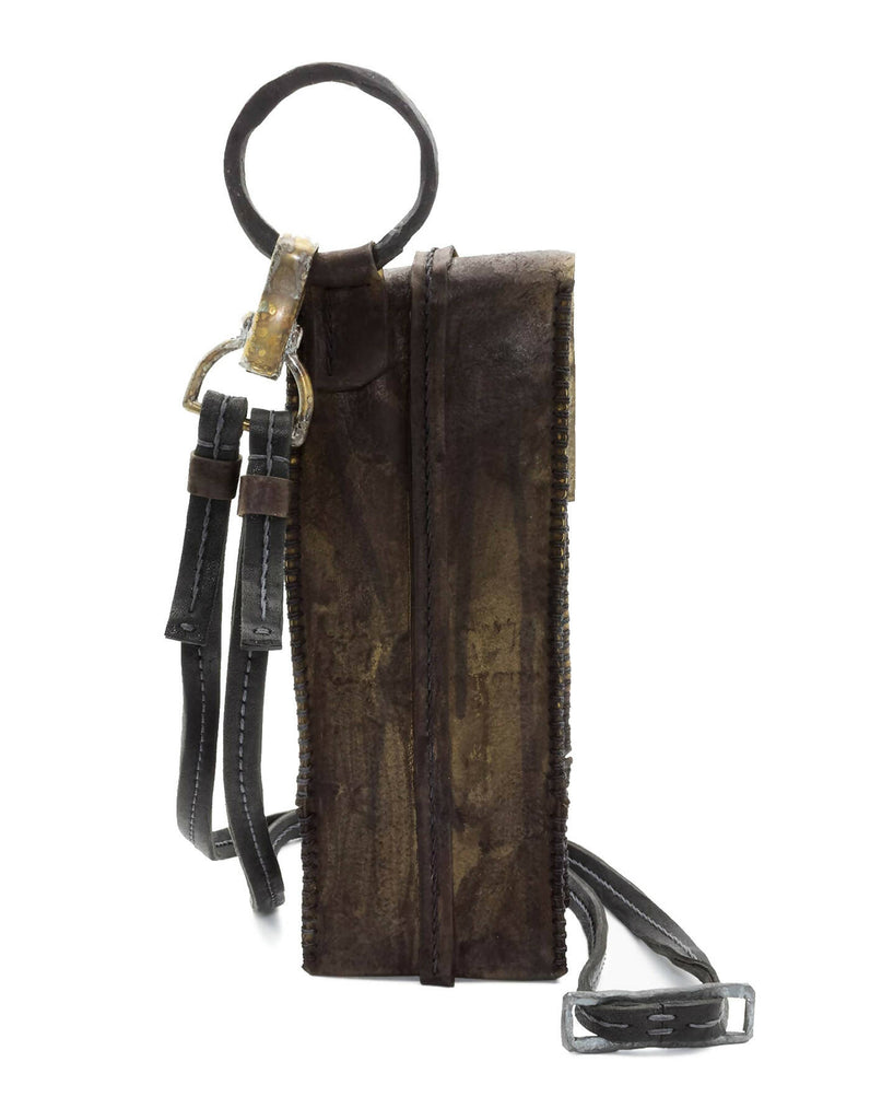 horse leather phone pouch